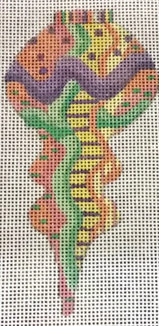 Penny Macleod:PM247 LONG ORNAMENT 5", 18M