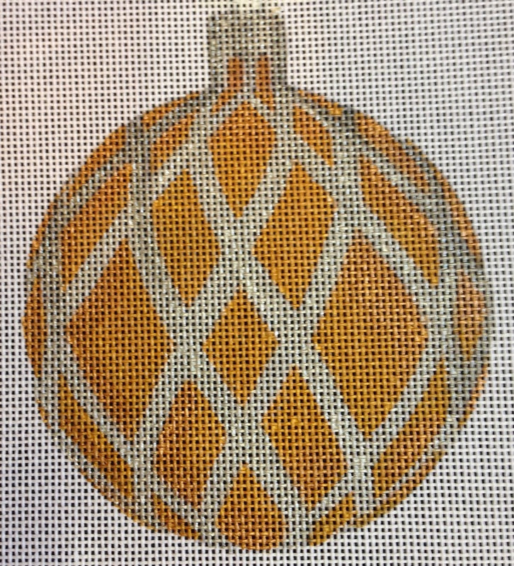 Christmas Balls:CH305A Gold with Silver