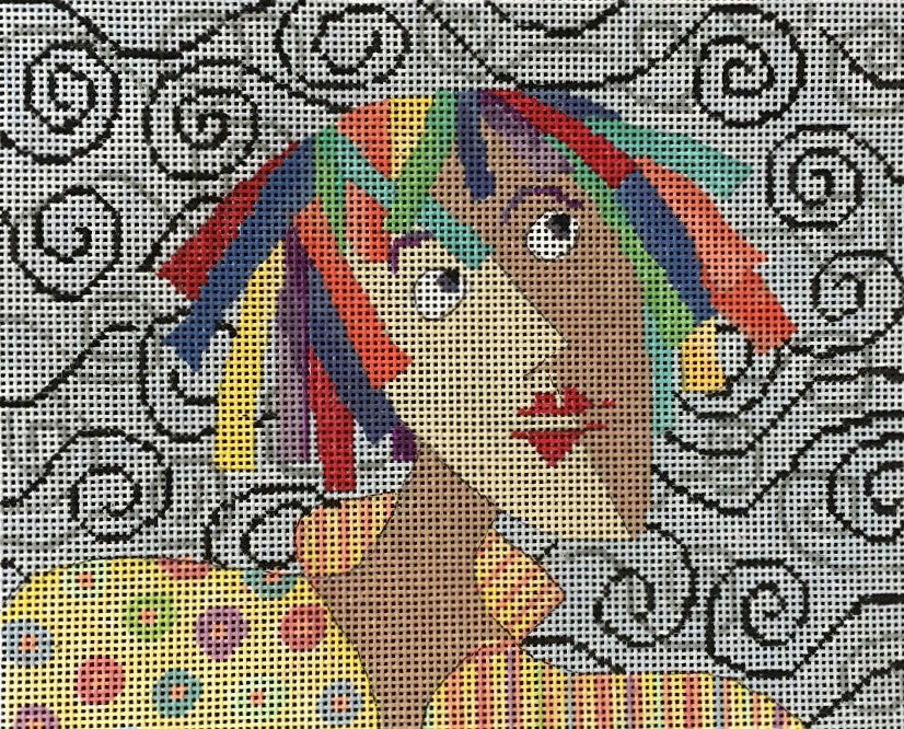 Penny Macleod:PM323 Mary Oh! 9x7 1/4 13M