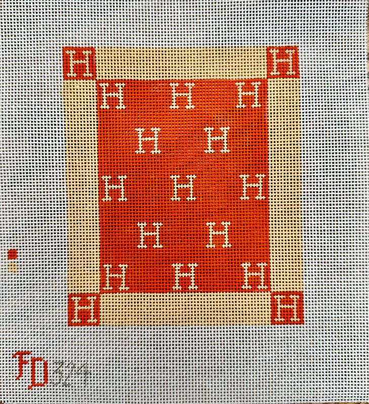 Froopy Designs:FD324 H Blanket 4”x5” on 18