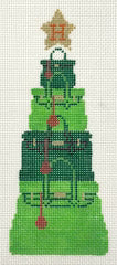 Froopy Designs:FD332 Birkin Bag Tree, 2" x 5.5