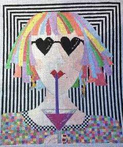 Penny Macleod:PM131 Cosmo Sipping 10 1/4x12