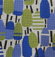 Kate Nelligan:KN42 Blue/Green Buoys 13M 10x10