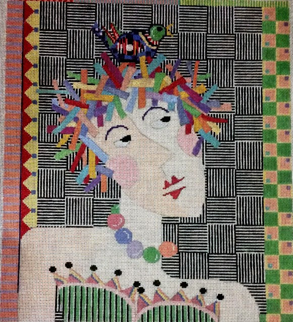 Penny Macleod:PM223 SELF PORTRAIT 11 1/2 X13,