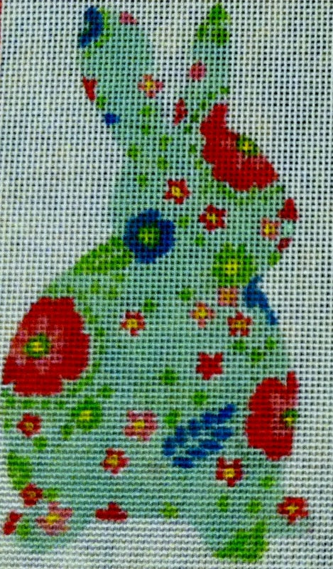 Bunnies:SB939A Bunny(lt green with mul