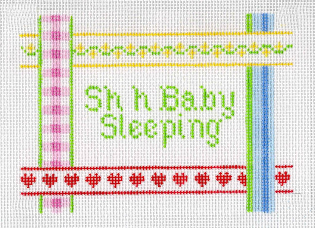 Baby Sleeping:SI295 Ribbons-Baby Sleeping