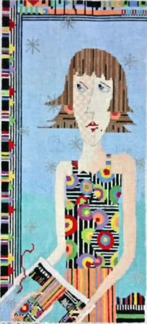 Penny Macleod:PM258 The Stitcher 8 1/2x8 1/2