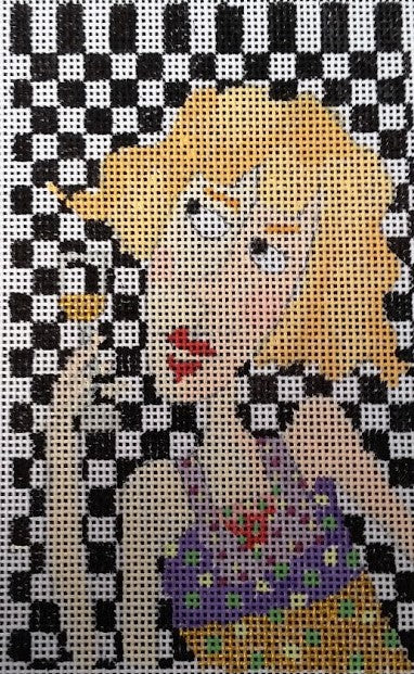 Penny Macleod:PM181, 3 1/4 x 5 1/4", 18M Char