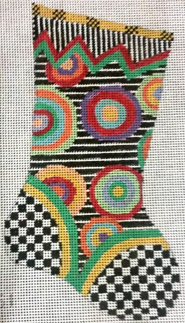 Penny Macleod:PM251 TALL MINI STOCKING 8 1/2,