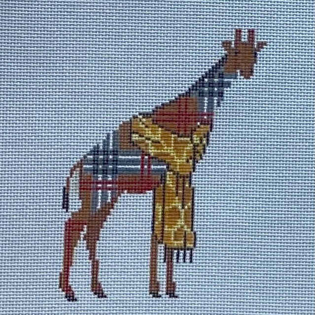 Froopy Designs:FD137 Plaid Giraffe in Spotted