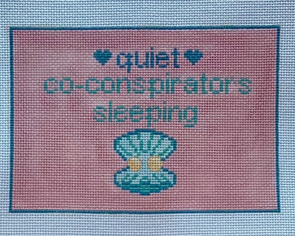 Froopy Designs:FD206 Twins Sleeping 5.5" x 8"