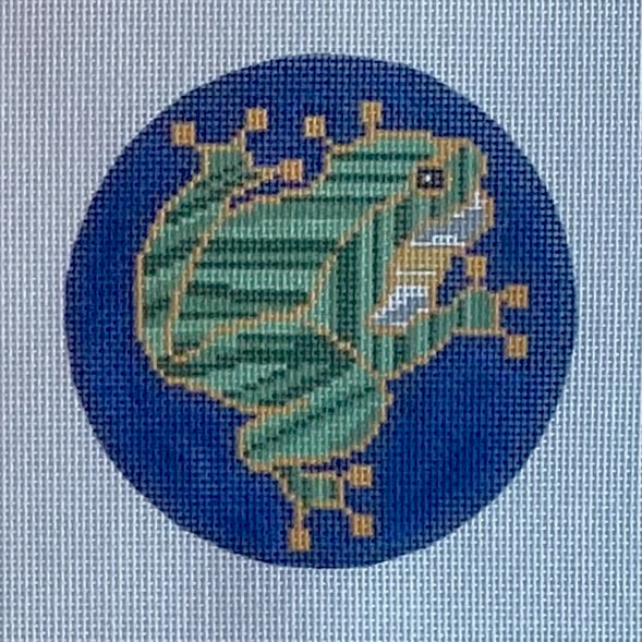 Froopy Designs:FD354 Malachite Van Cleef Frog