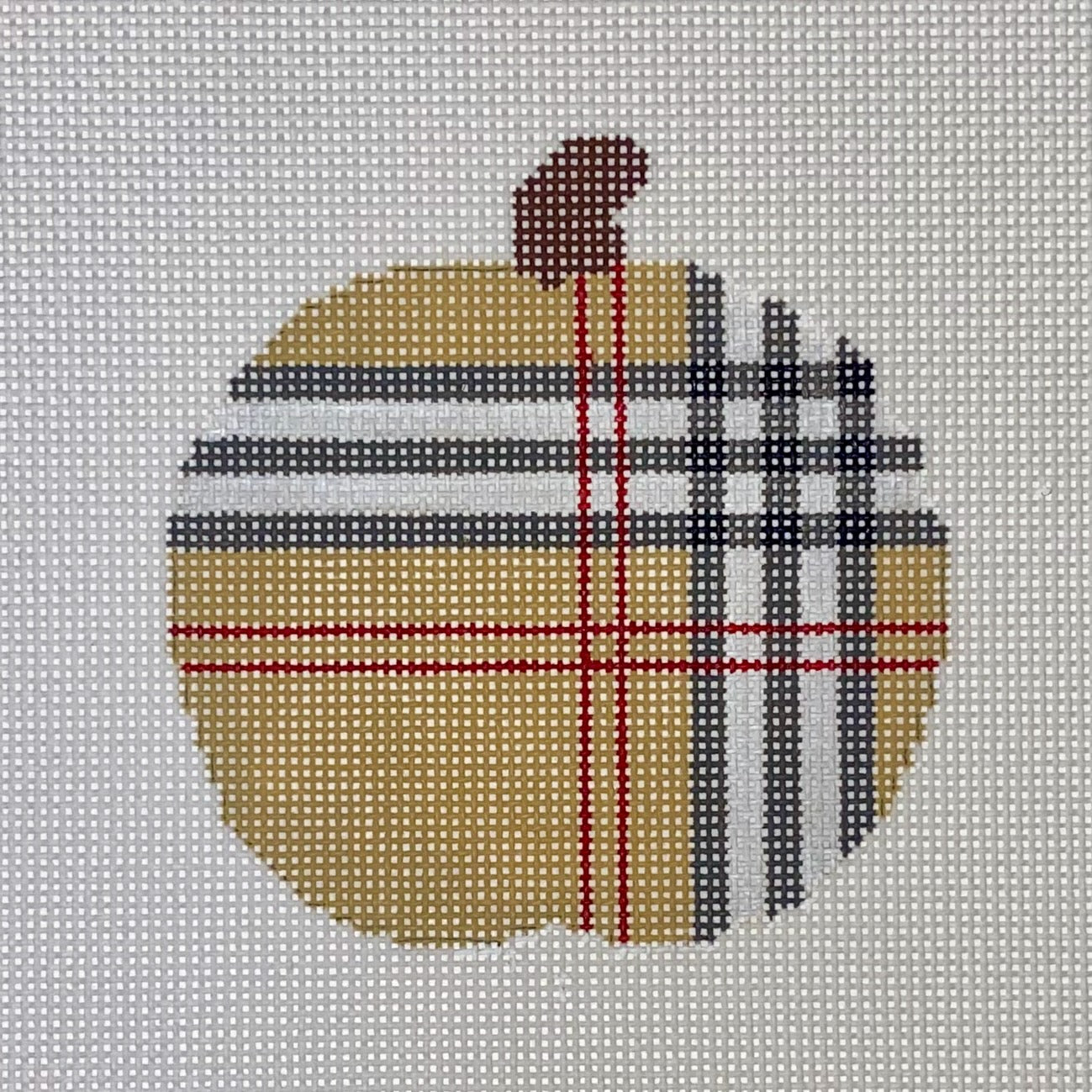 Froopy Designs:FD60 Brit Plaid Pumpkin