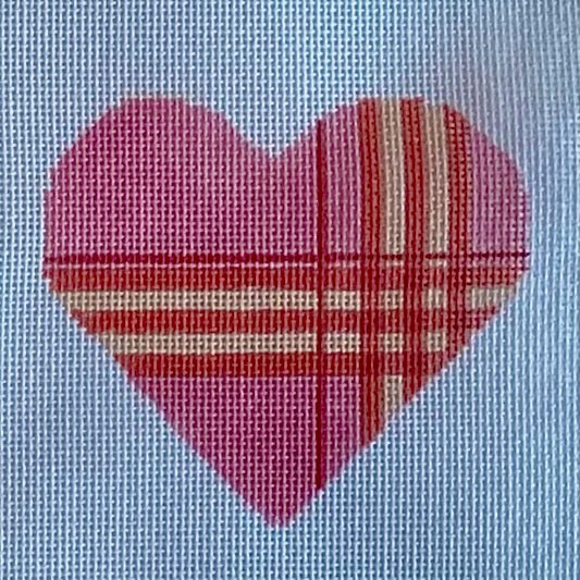 Froopy Designs:FD61 Brit Plaid Heart
