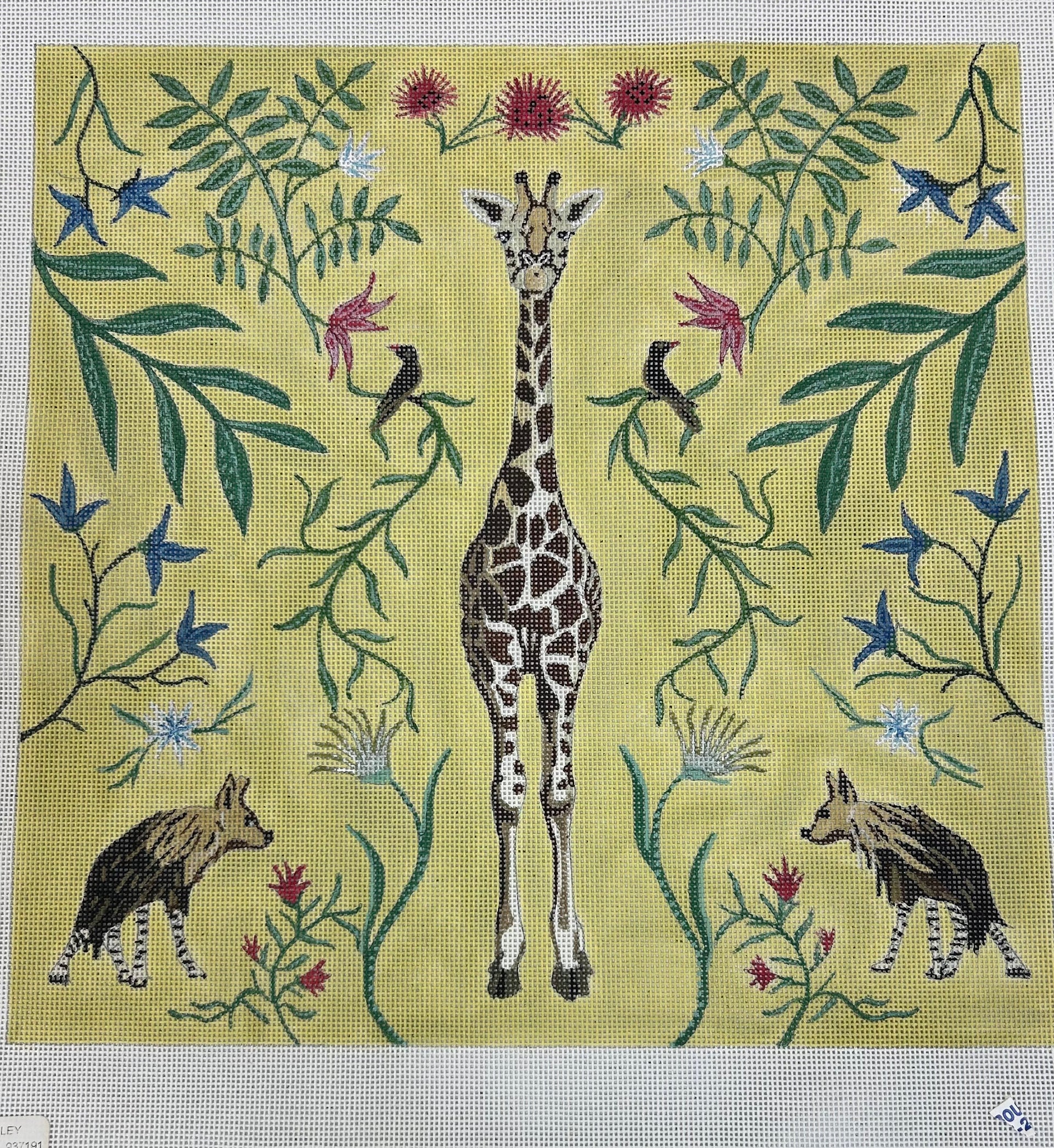 Anne Thomsen:AT107 EA Giraffe with Botanical