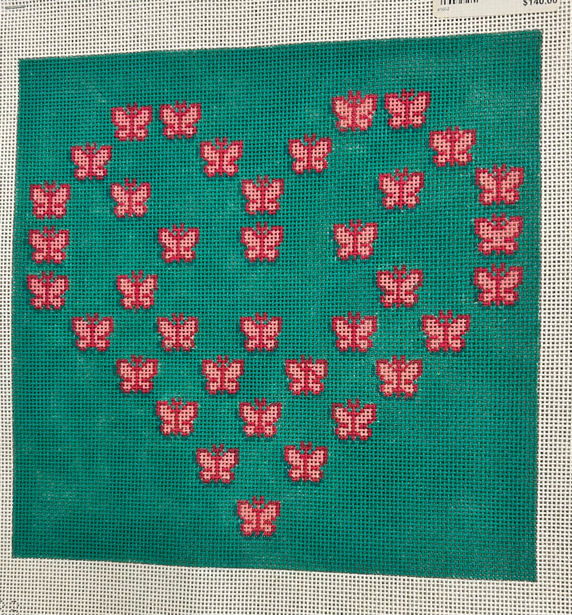 Froopy Designs:FD133 Fluttering Heart 10" squa