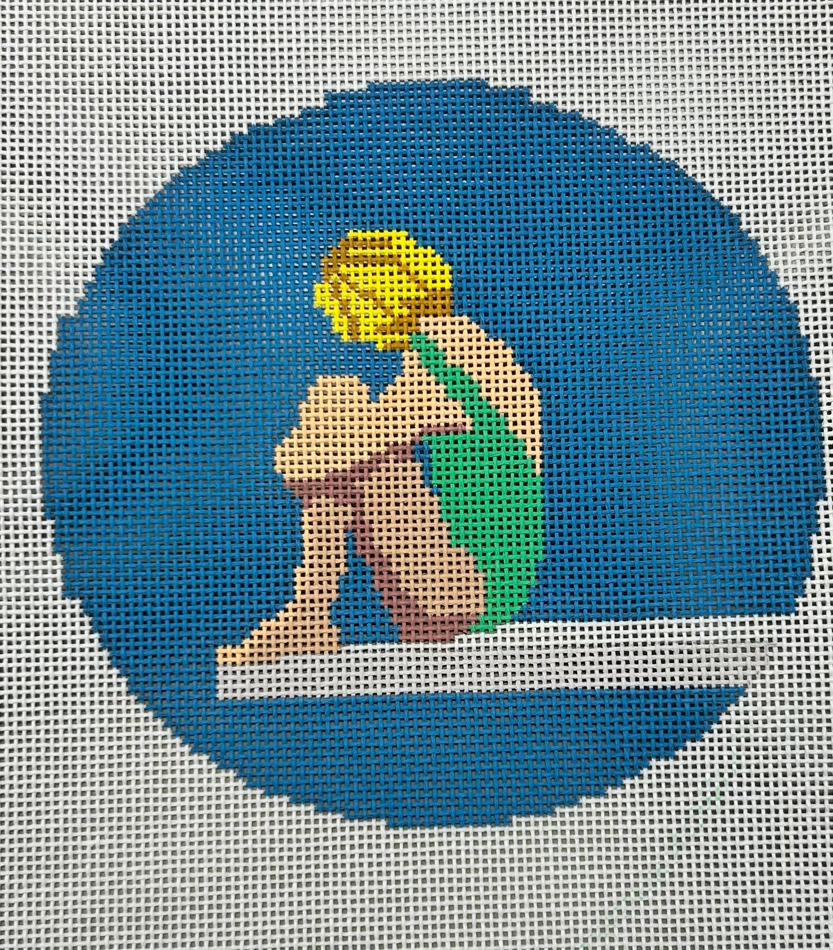 Froopy Designs:FD108 Yachting Diana 5" Round