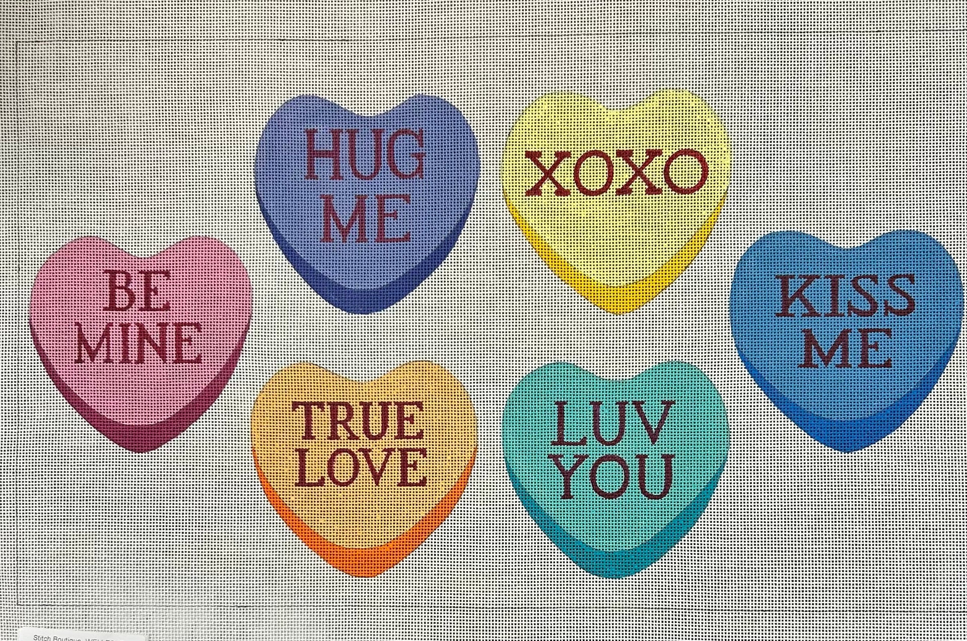 The Collection:SB314G Conversation Hearts Pil