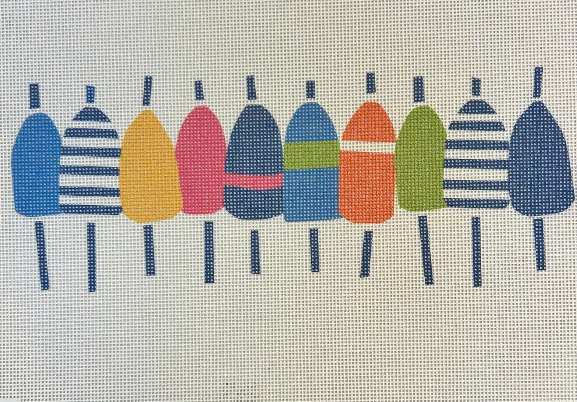 Kate Nelligan:KN21 Multi Color Buoy 9"x3.5