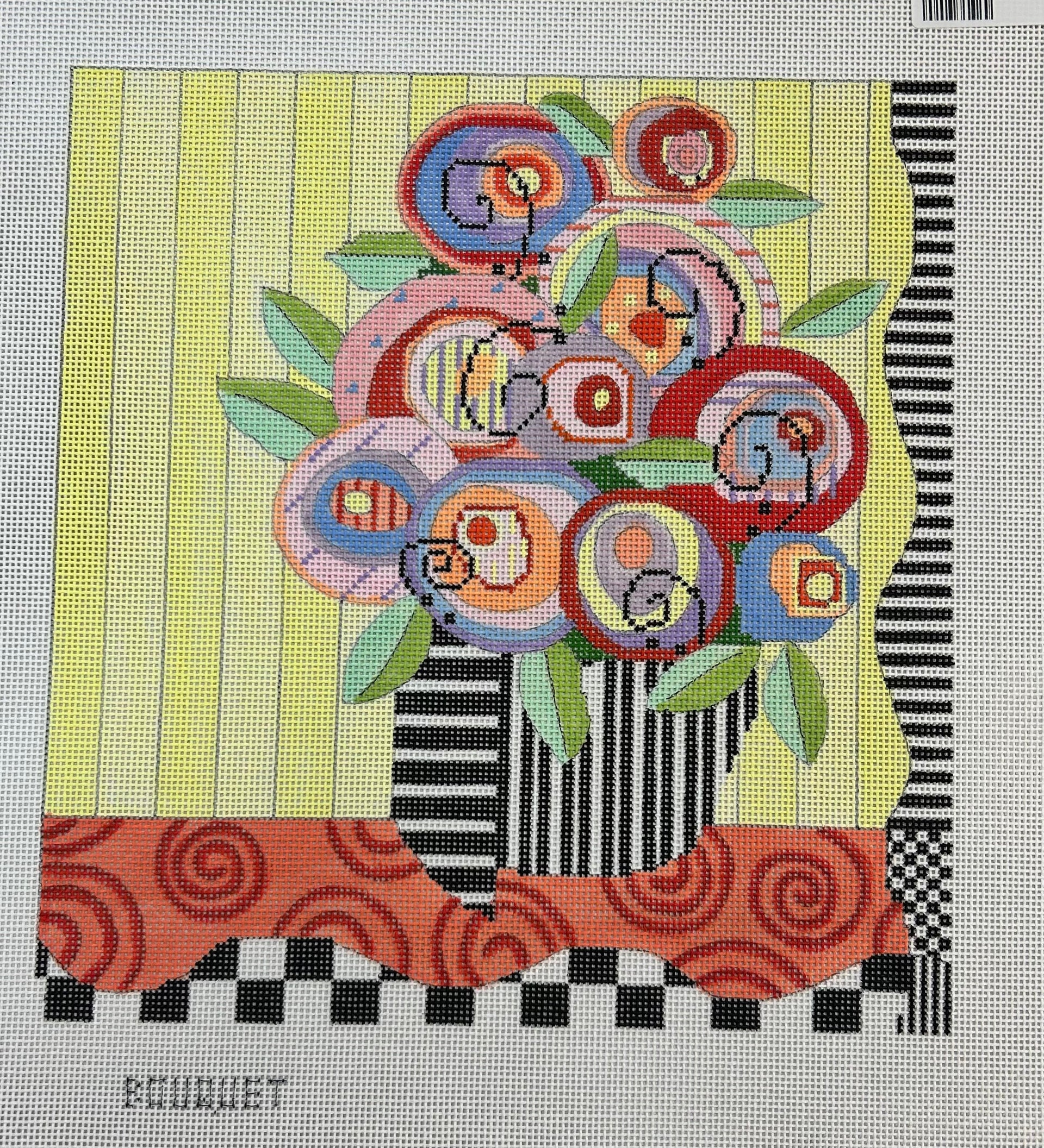 Penny Macleod:PM755 Bouquet 8 1/2 x 9 1/4