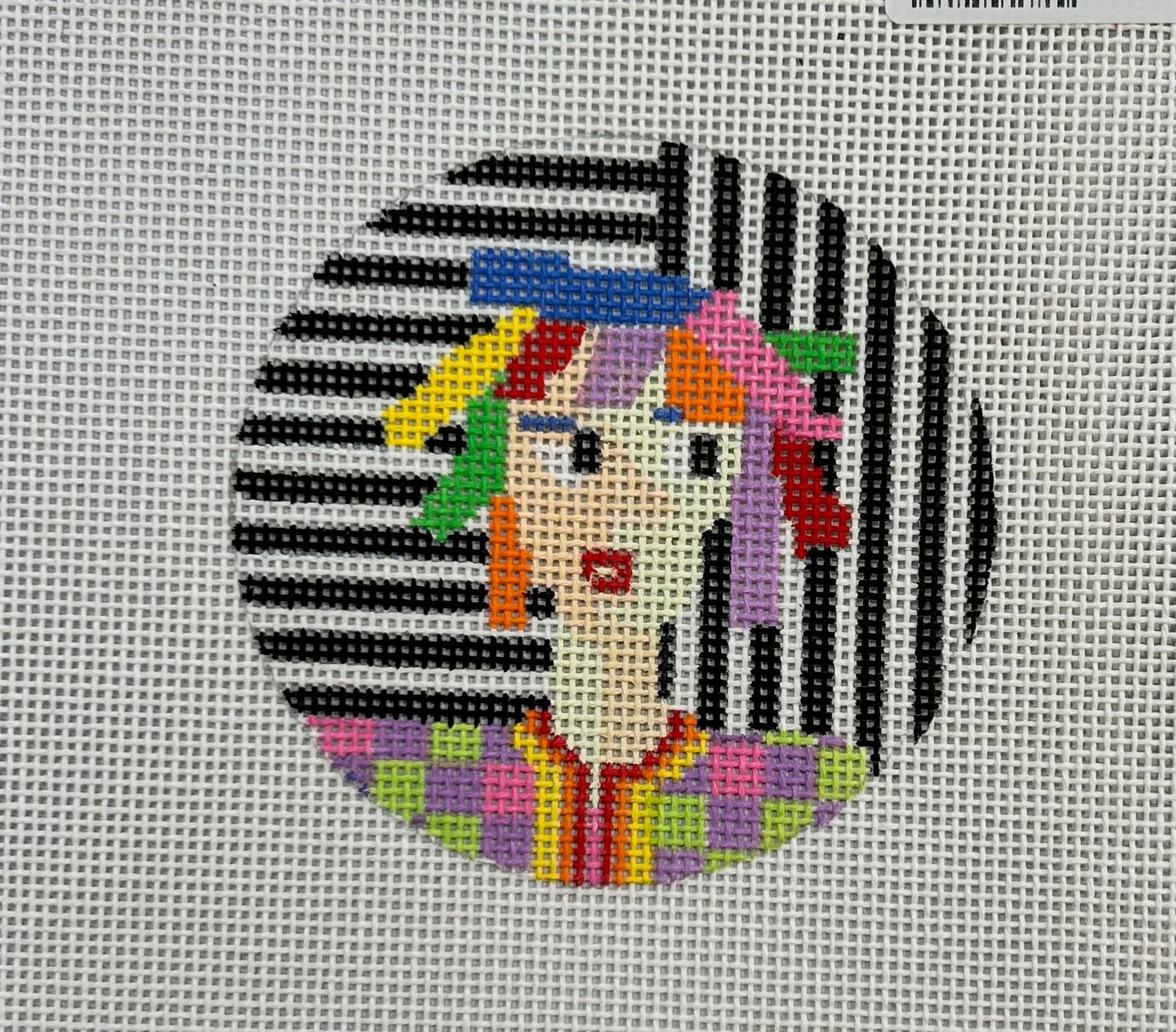 Penny Macleod:PM56 Rainbow Flower 14x8 3/4 13