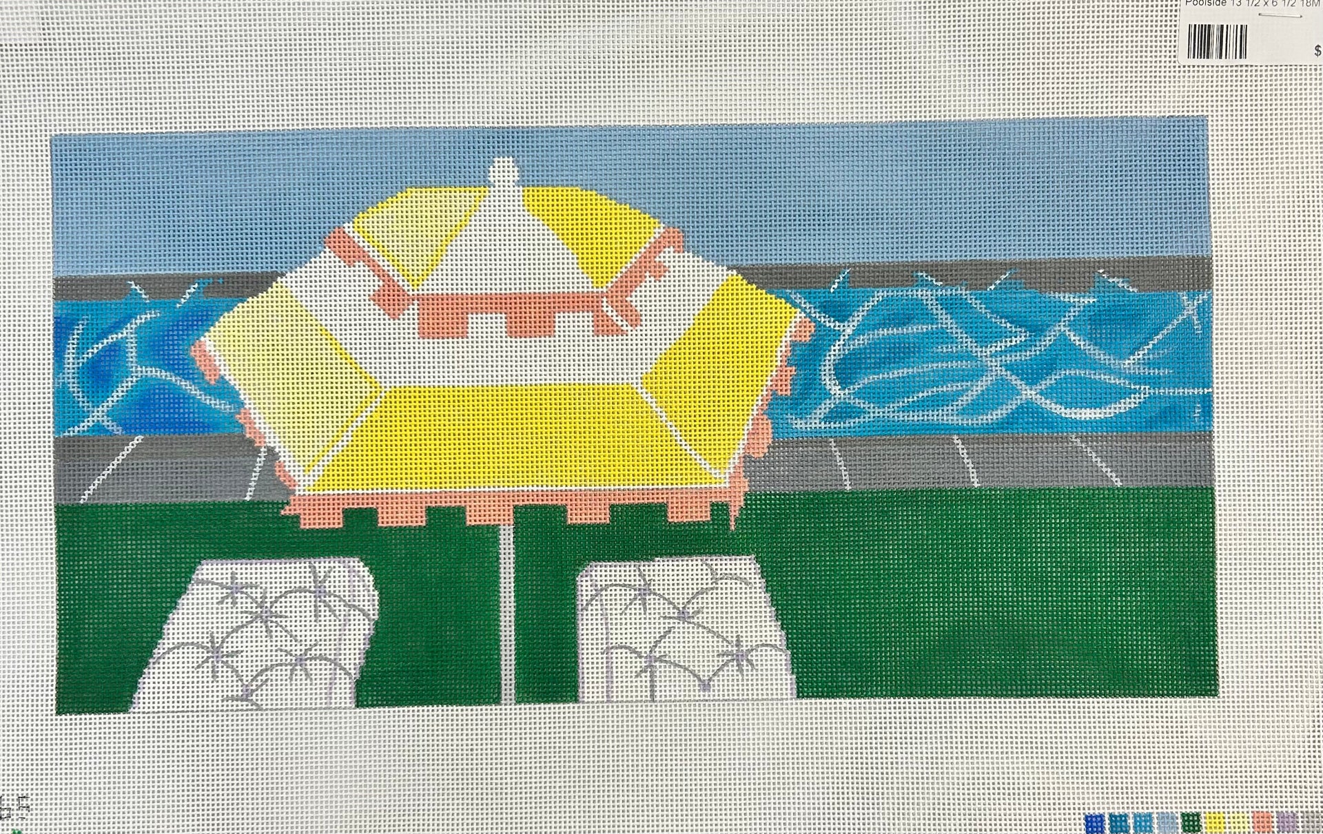 Froopy Designs:FD265 Poolside 13 1/2 x 6 1/2 1