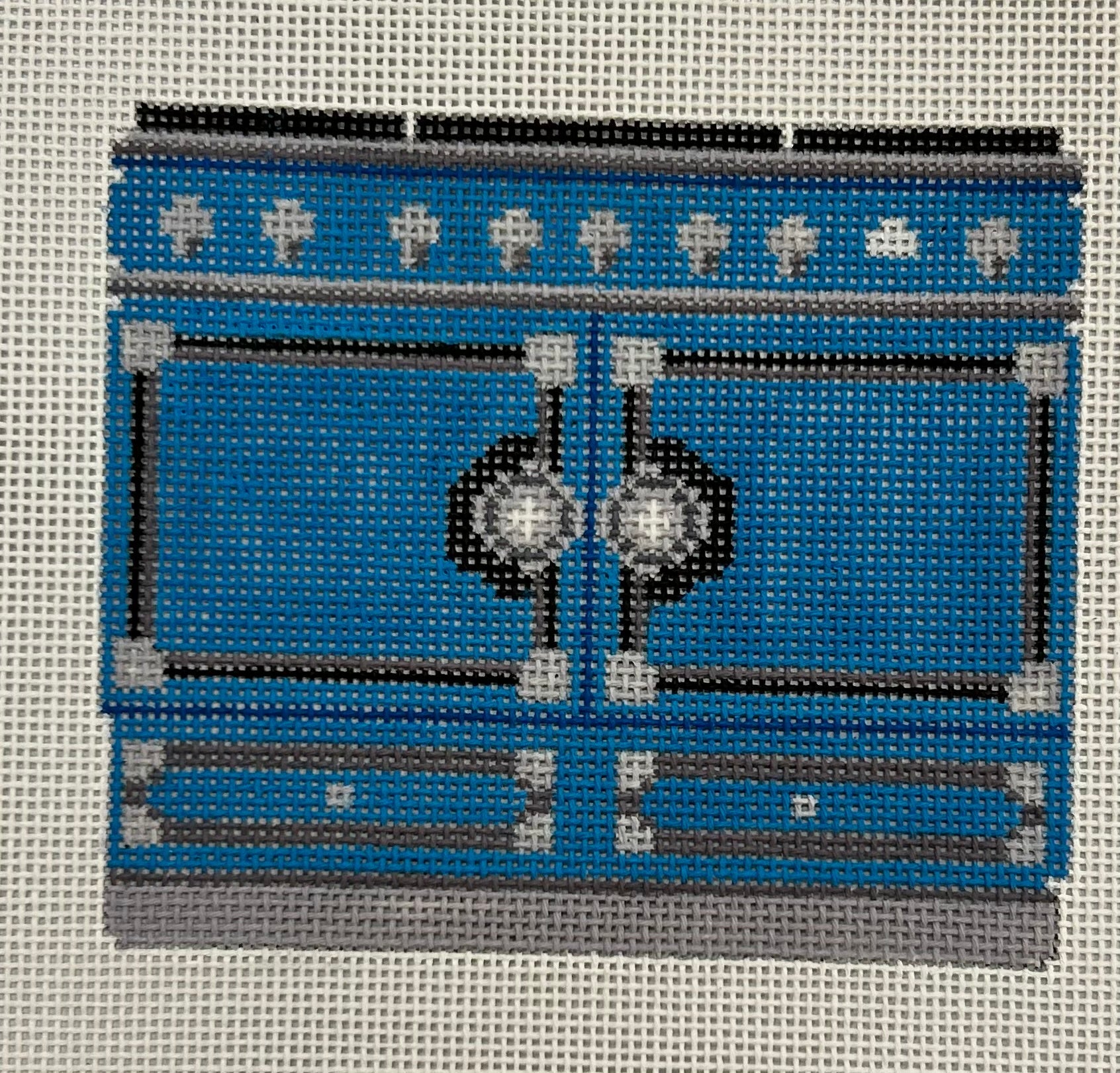 Froopy Designs:FD141 FRENCH STOVE, Blue