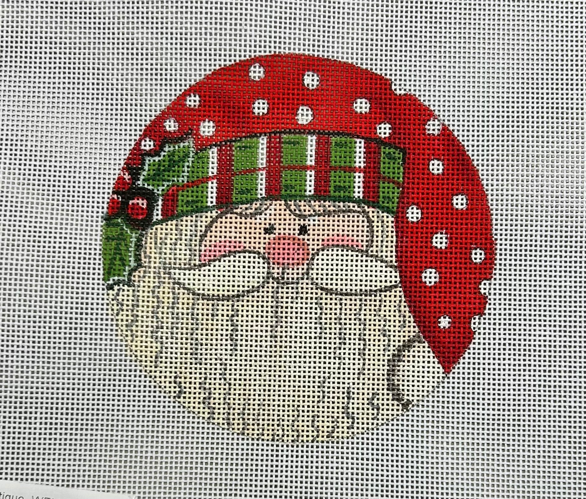 Christmas Ornaments:SB312C Red Green White check