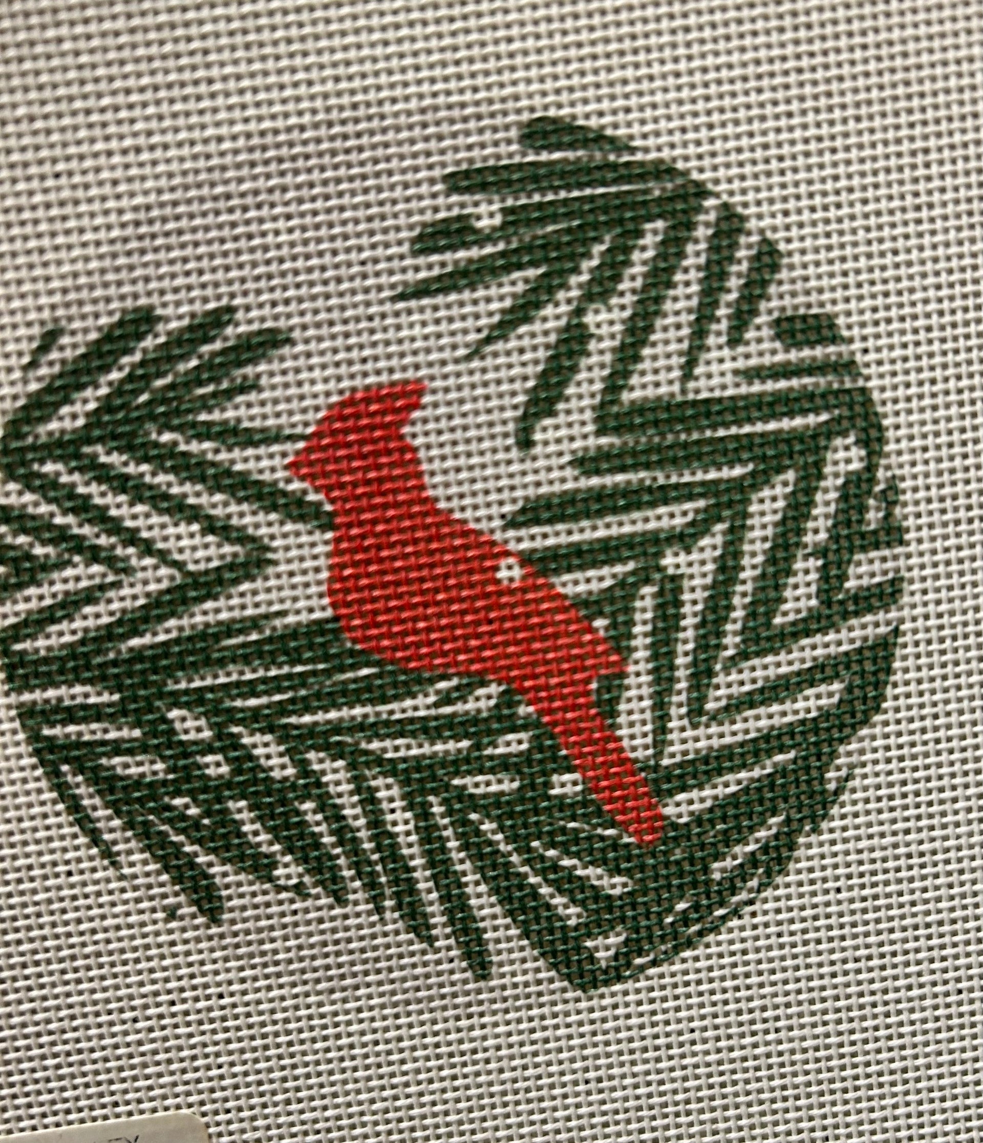 Kate Nelligan:KN15 Cardinal in Evergreens 4"