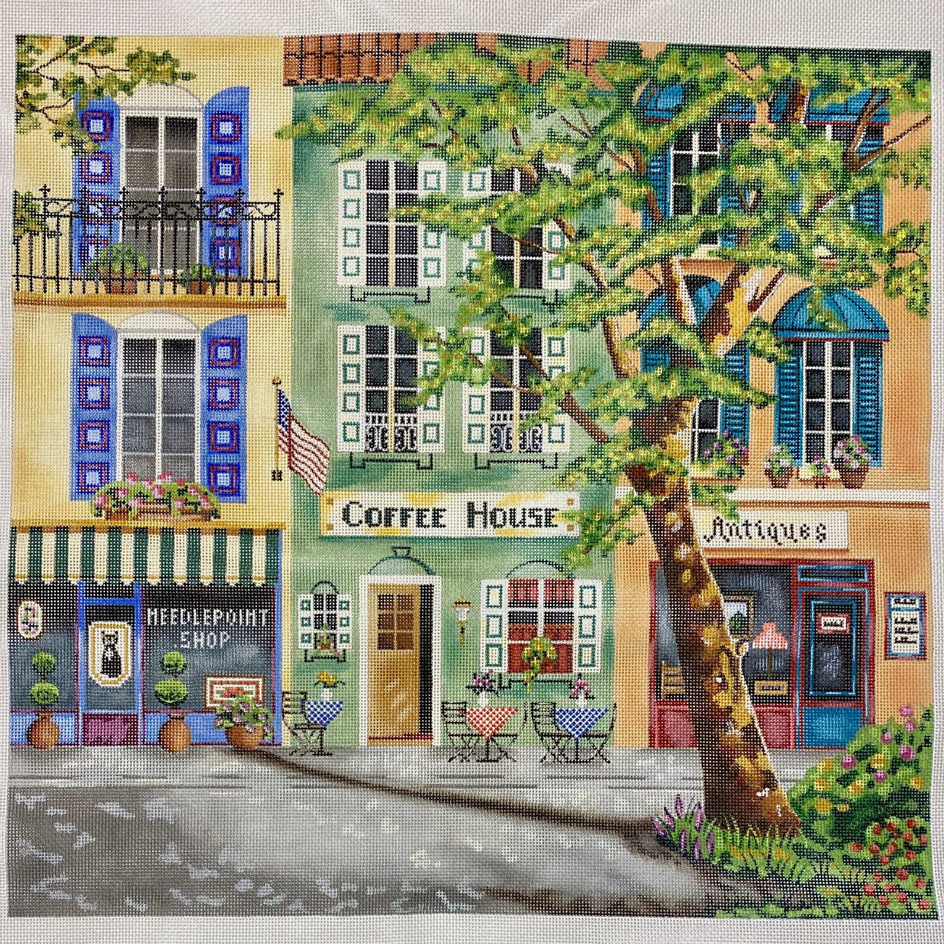 TS Designs:605 Reindeer with ornaments