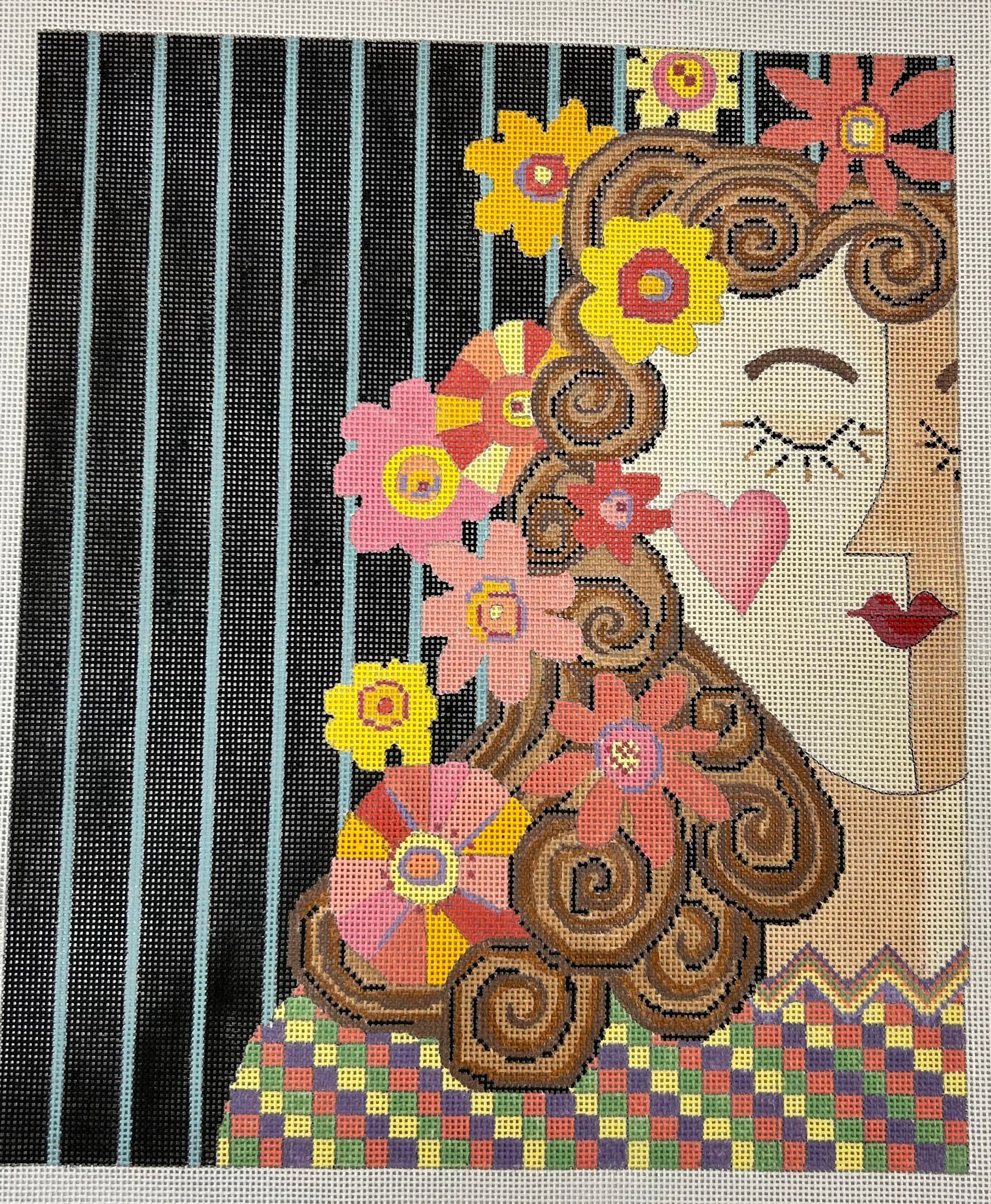 Penny Macleod:PM856 Flower Girl 9 1/4x11 1/4,