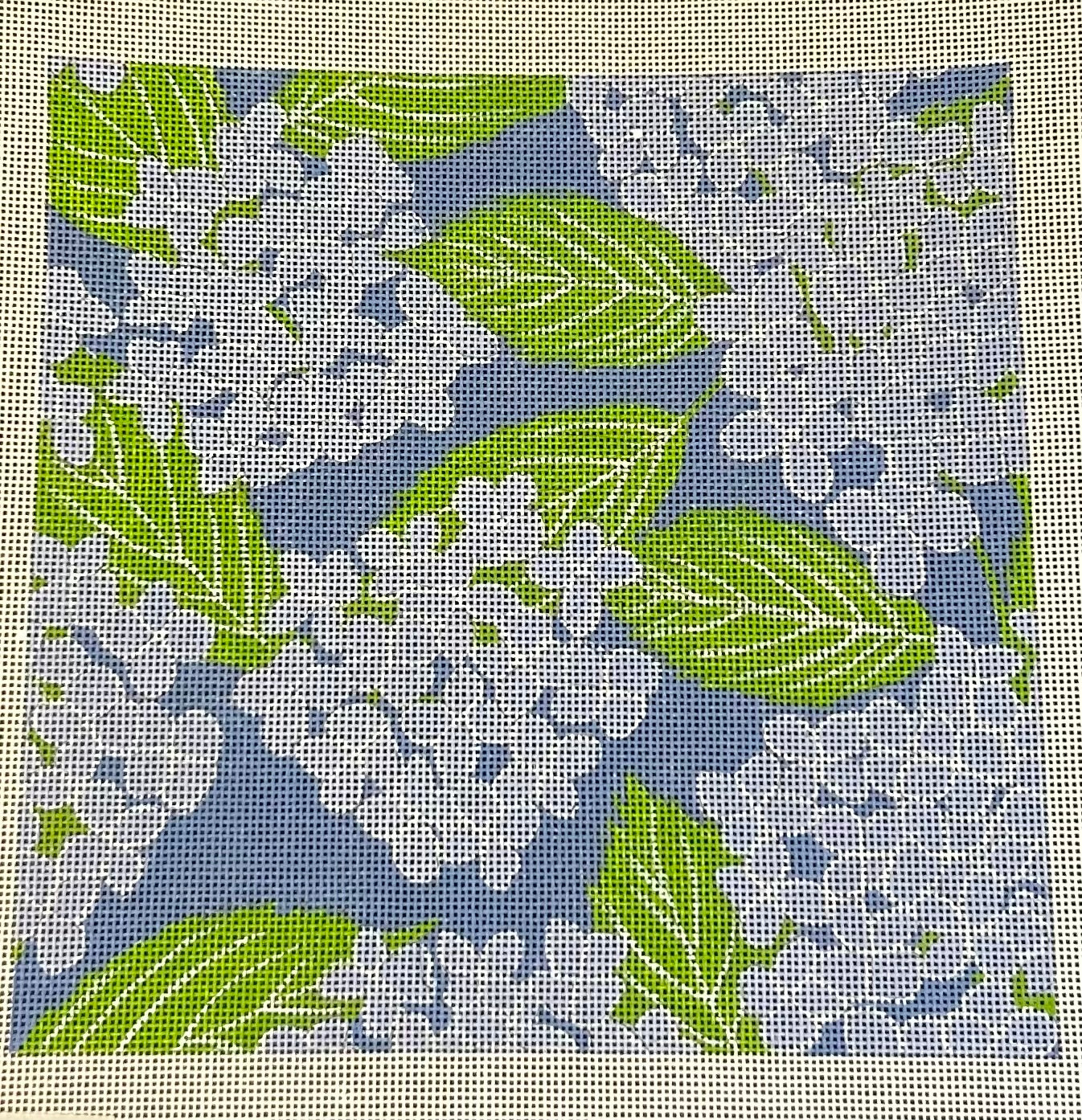 Kate Nelligan:KN66 Blue Hydrangea 8x8 18M