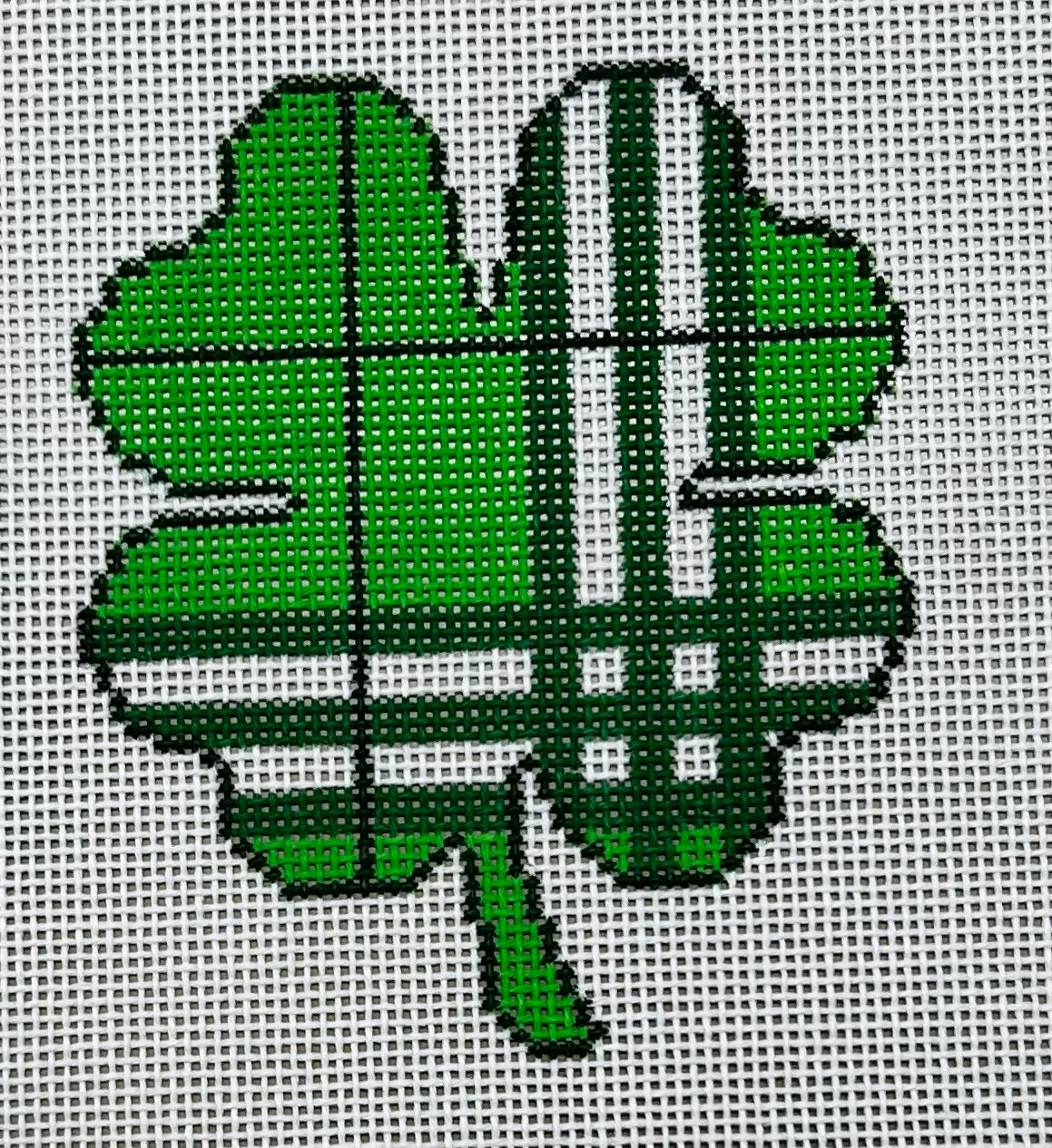 Froopy Designs:FD55 Green Plaid Shamrock