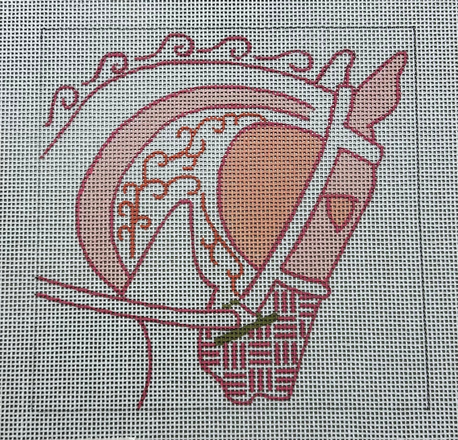 Froopy Designs:FD50 Hérmes Horse Head in Pink