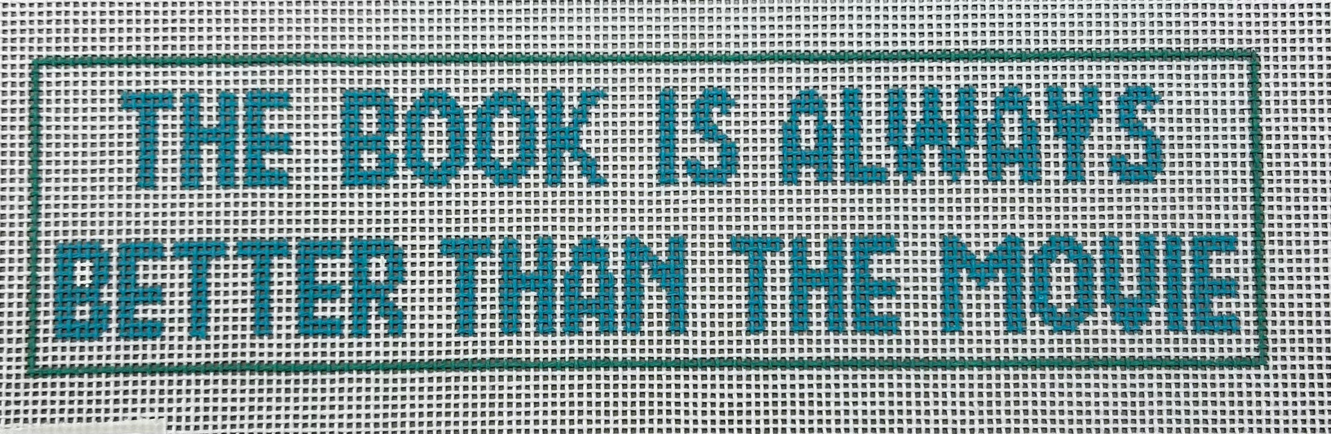 Froopy Designs:FD209 Book Better Than Movie 8"