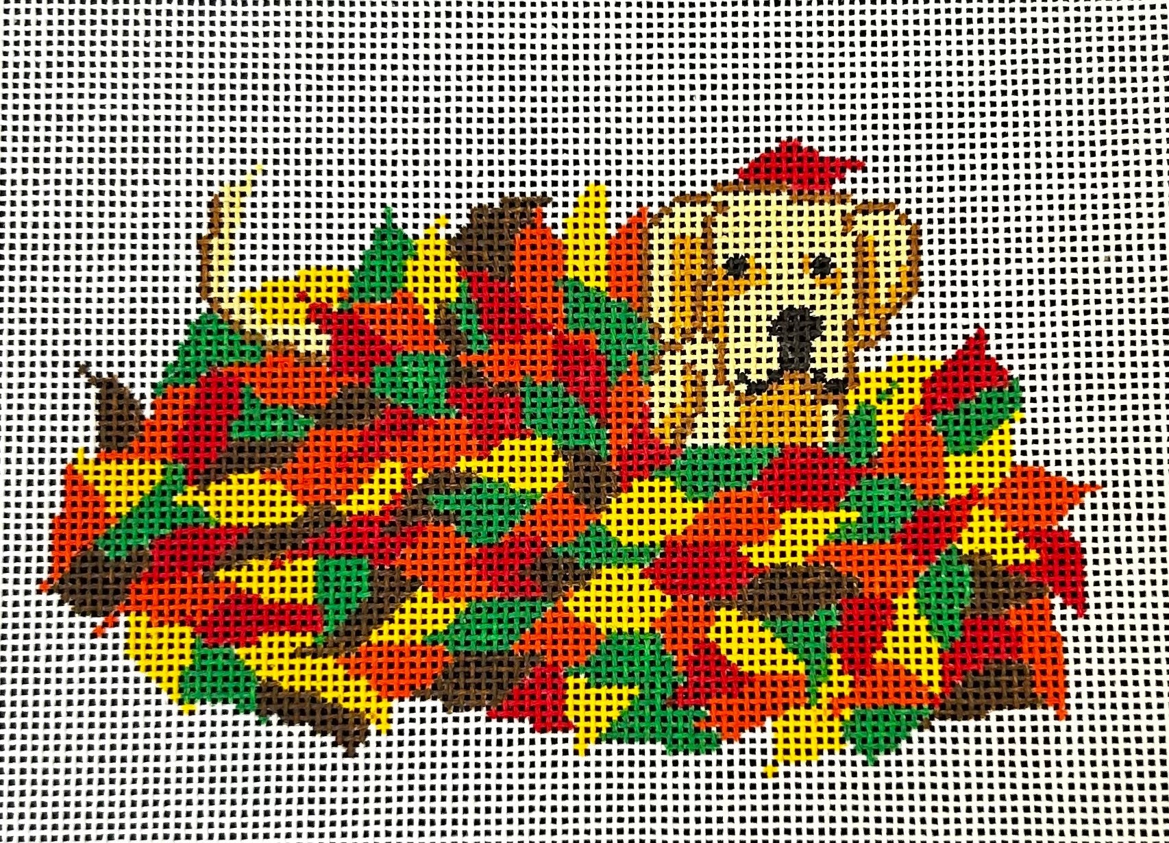 Froopy Designs:FD262 Gold Labrador in Fall L