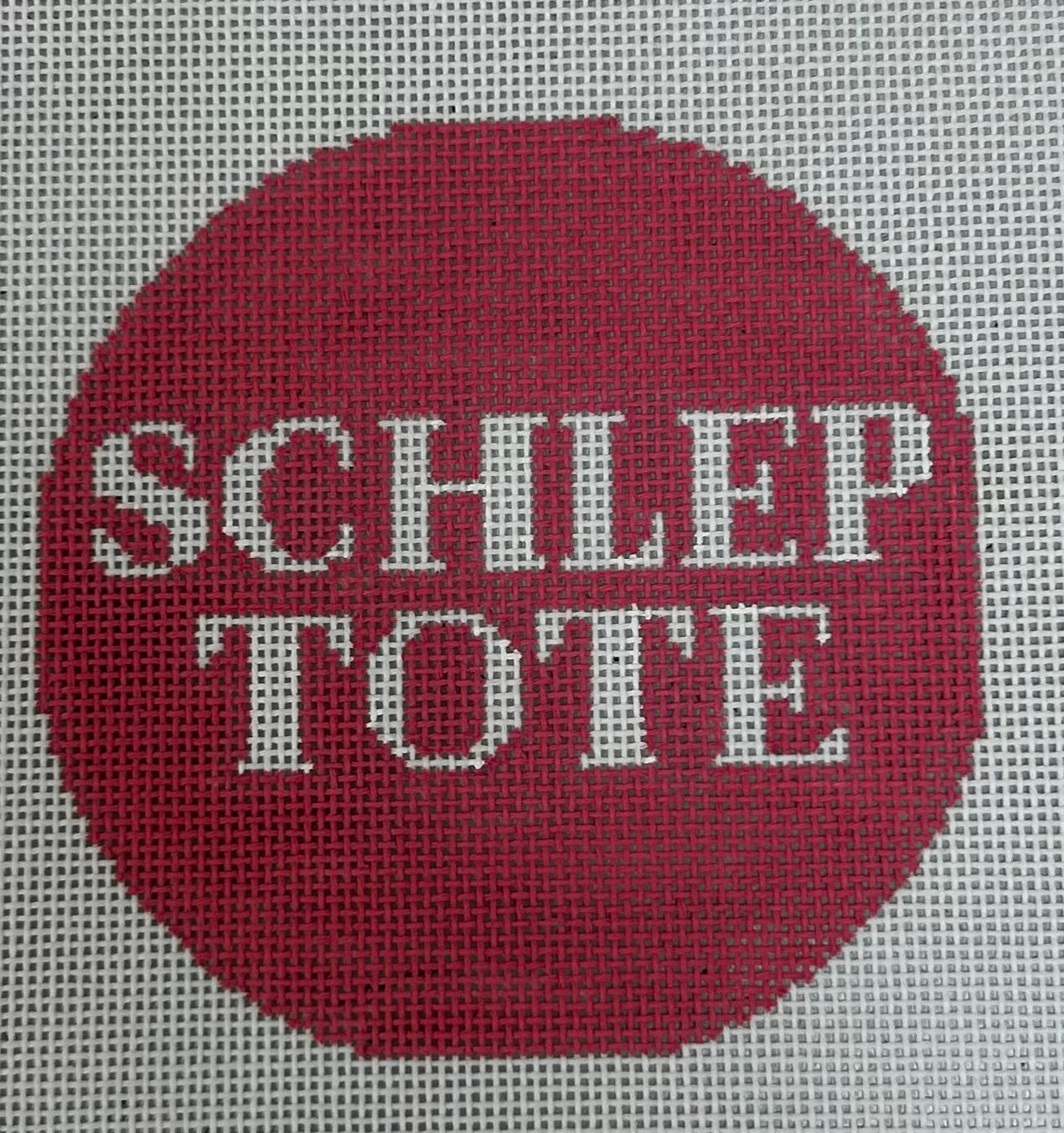 Froopy Designs:FD440 Schlep Tote in pink, 4” r