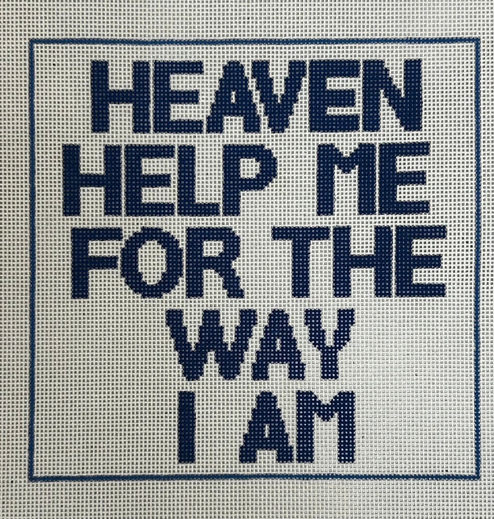 Froopy Designs:FD455 The Way I Am 6" sq on 18