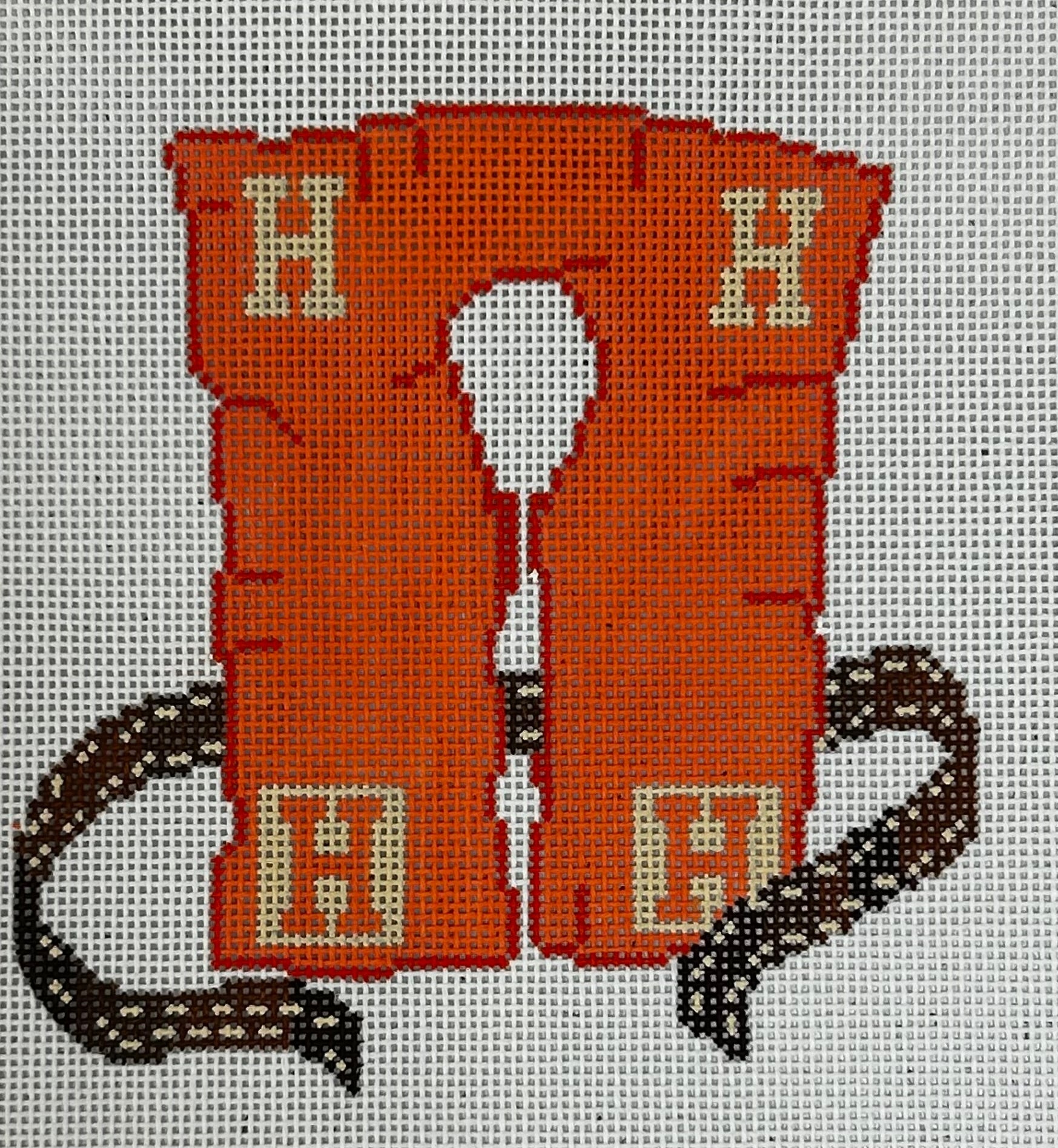 Froopy Designs:FD435 Hermès Boating Vest, 5" s