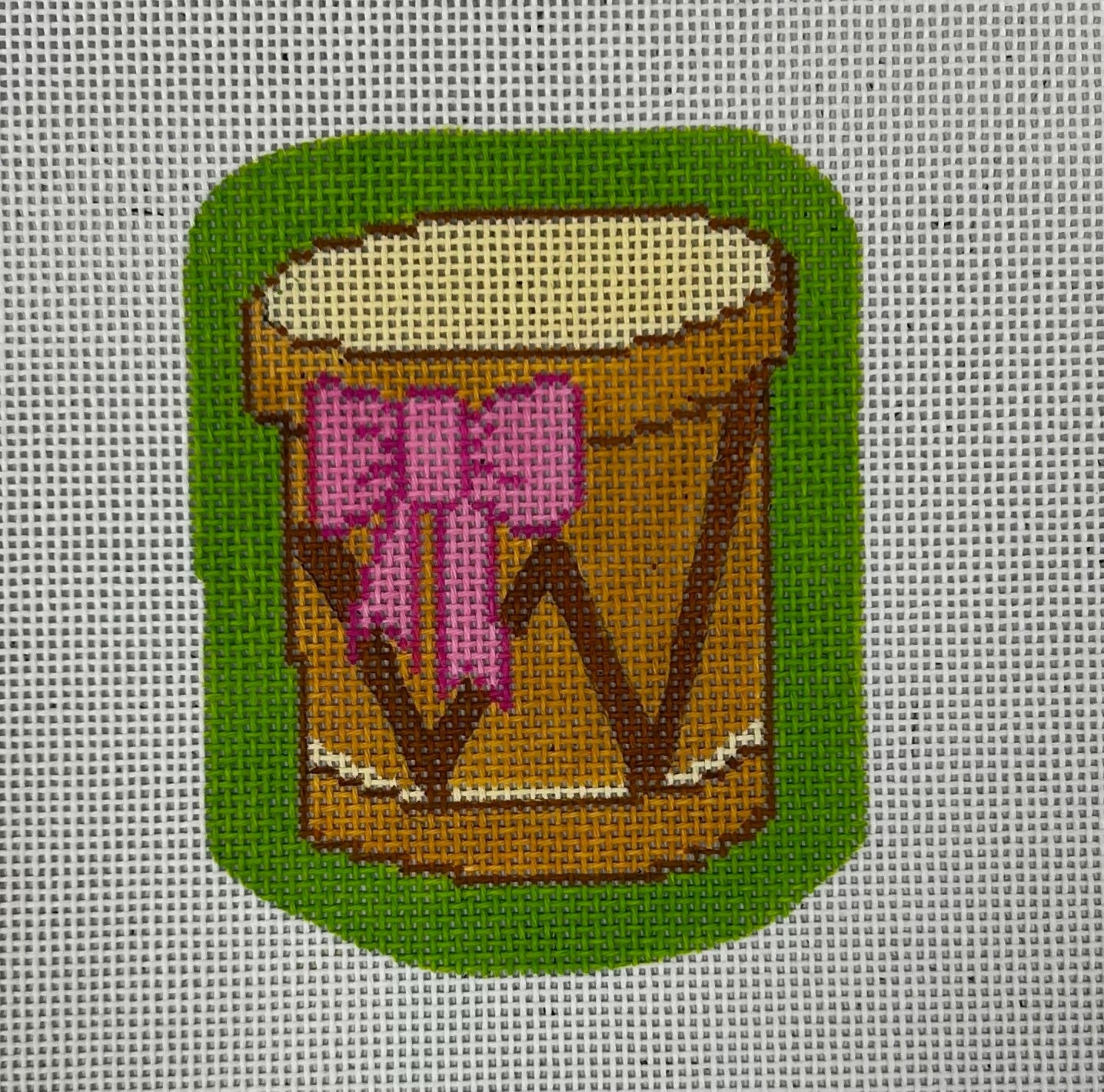 Froopy Designs:FD433 Holiday Drum Ornament, 4"