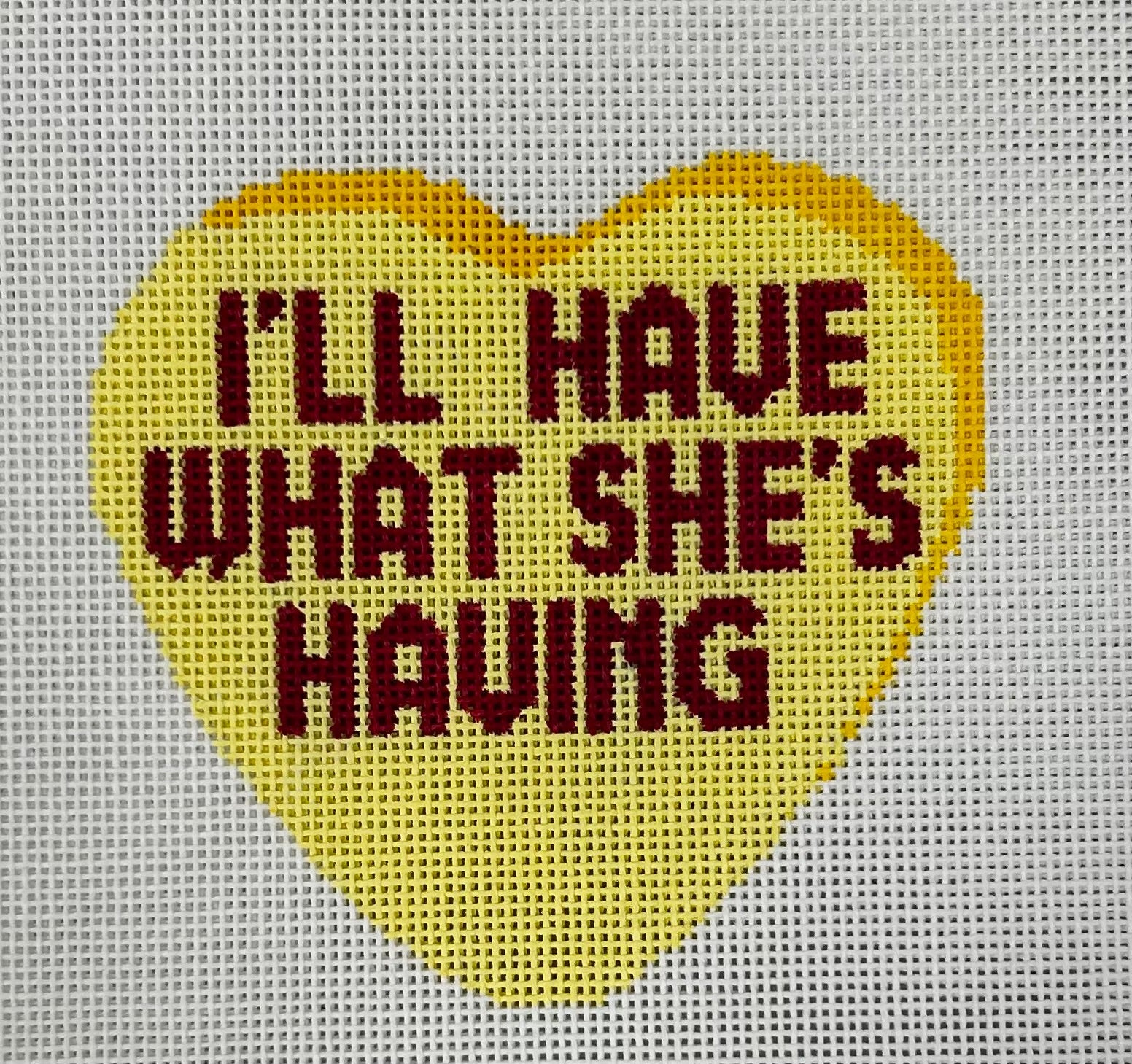 Froopy Designs:FD426 What She's Having" 4" sq