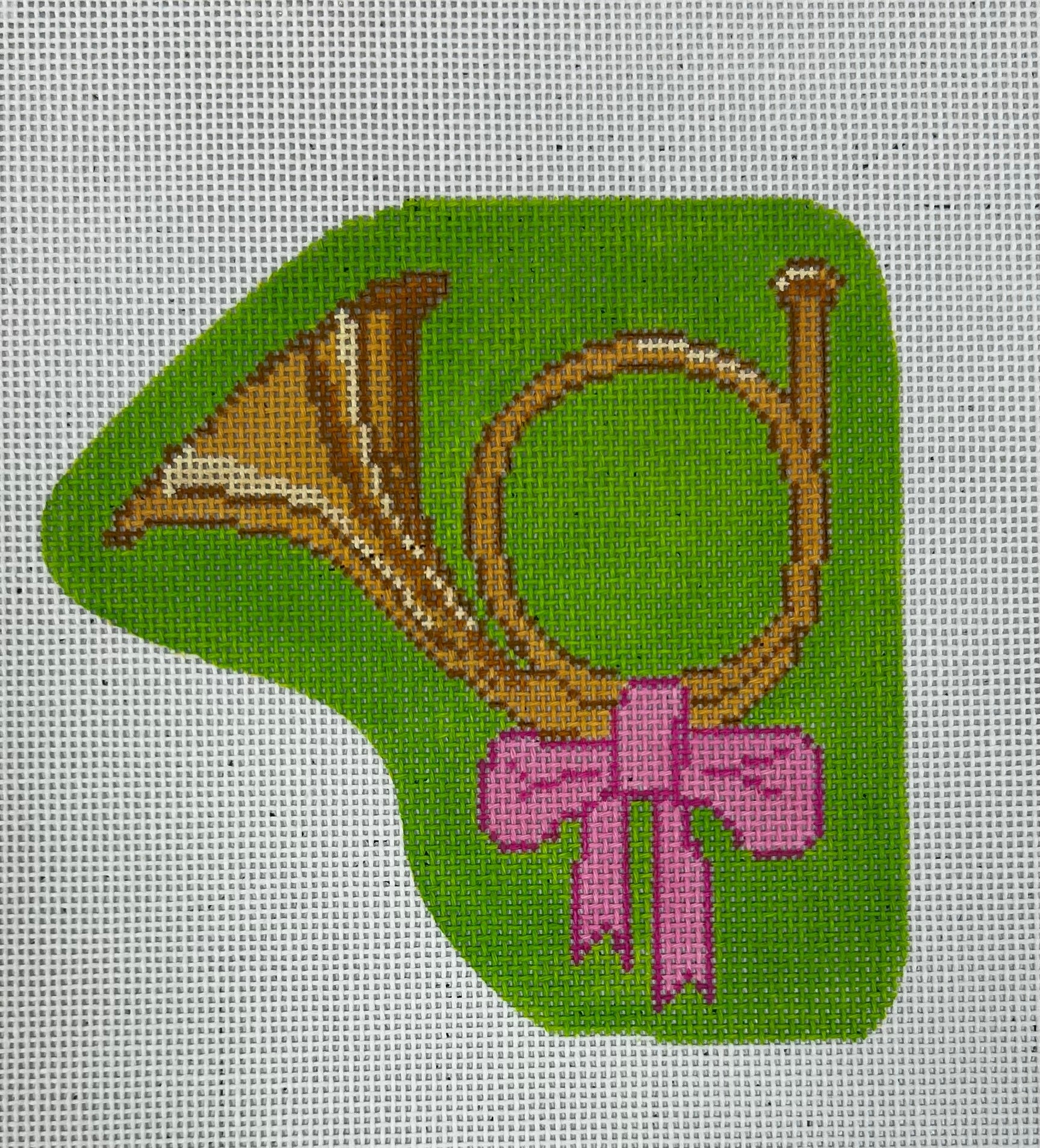 Froopy Designs:FD430 Holiday Horn Ornament, 4.