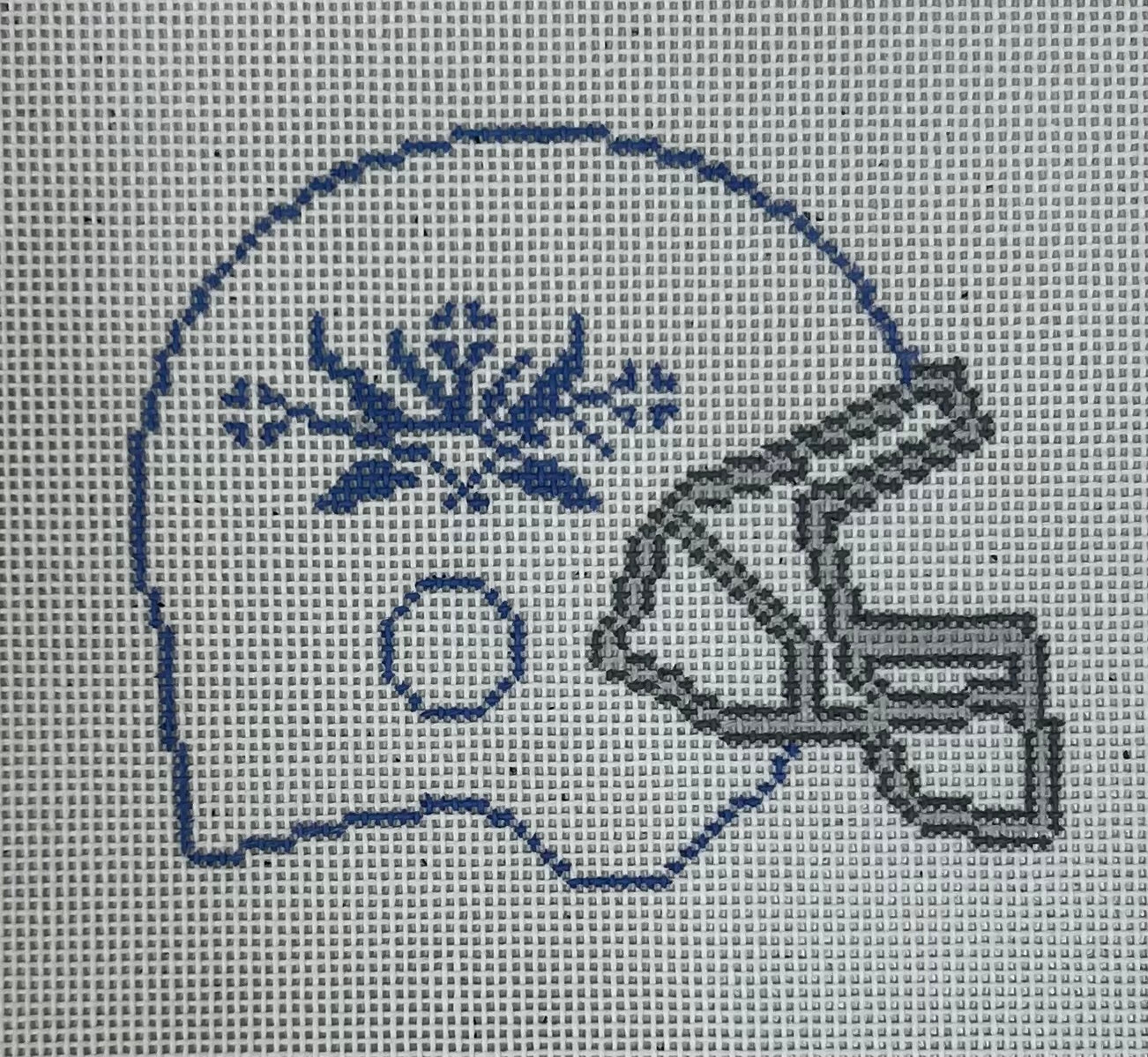 Froopy Designs:FD355 Corningware Football Helm