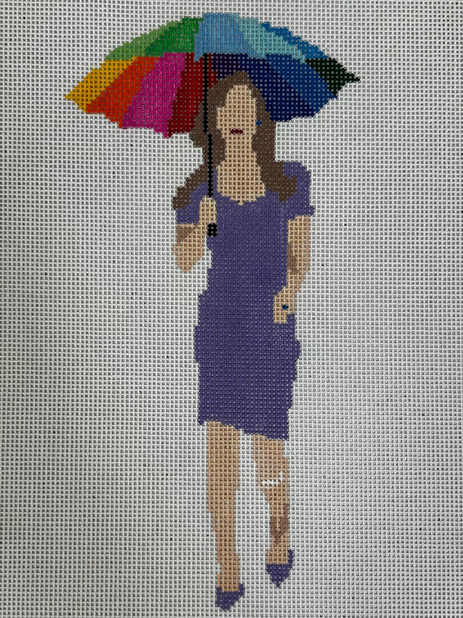 Froopy Designs:FD364 Kate Rainbow umbrella
