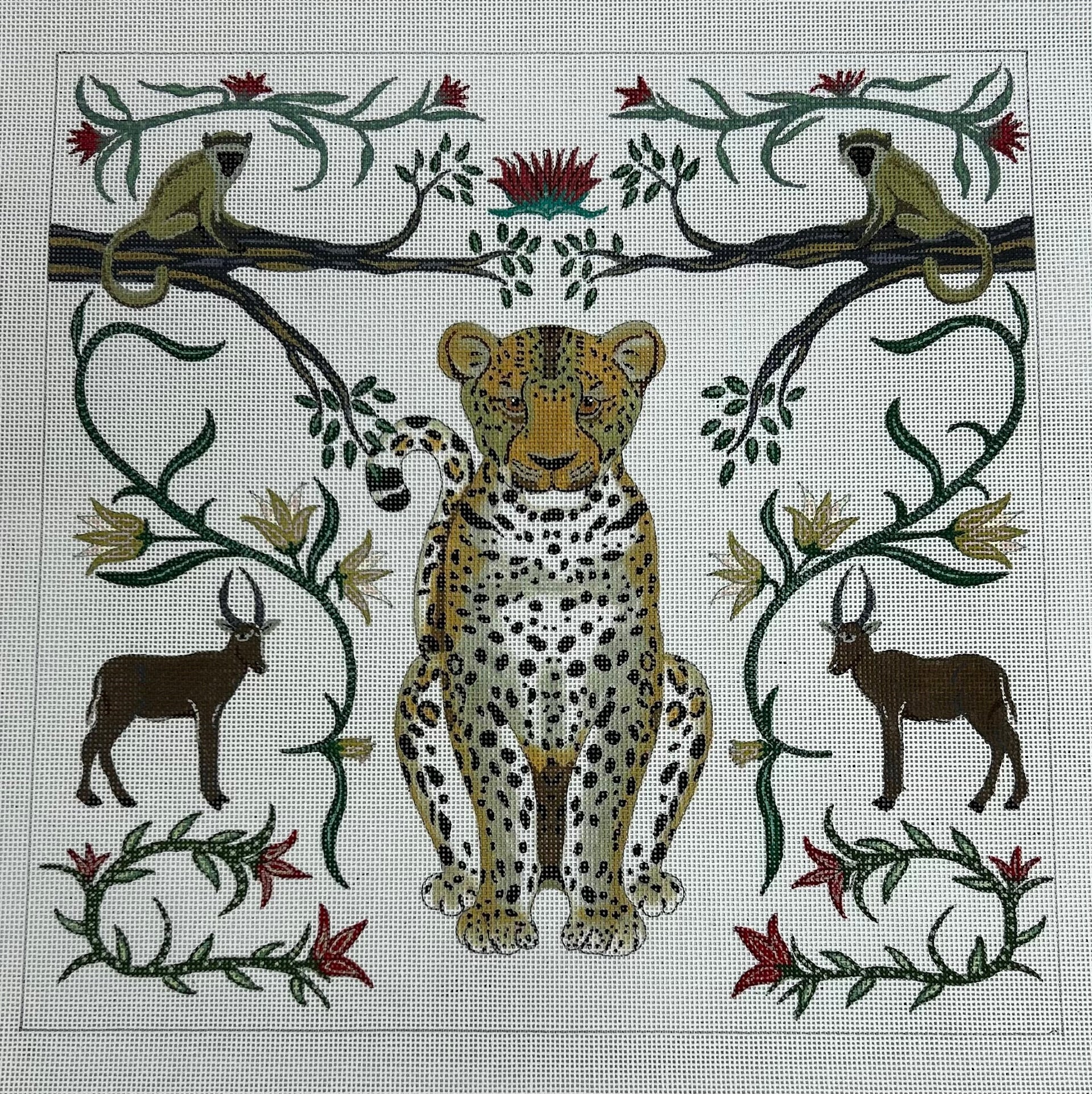 Anne Thomsen:AT101 EA Leopard with Botanical