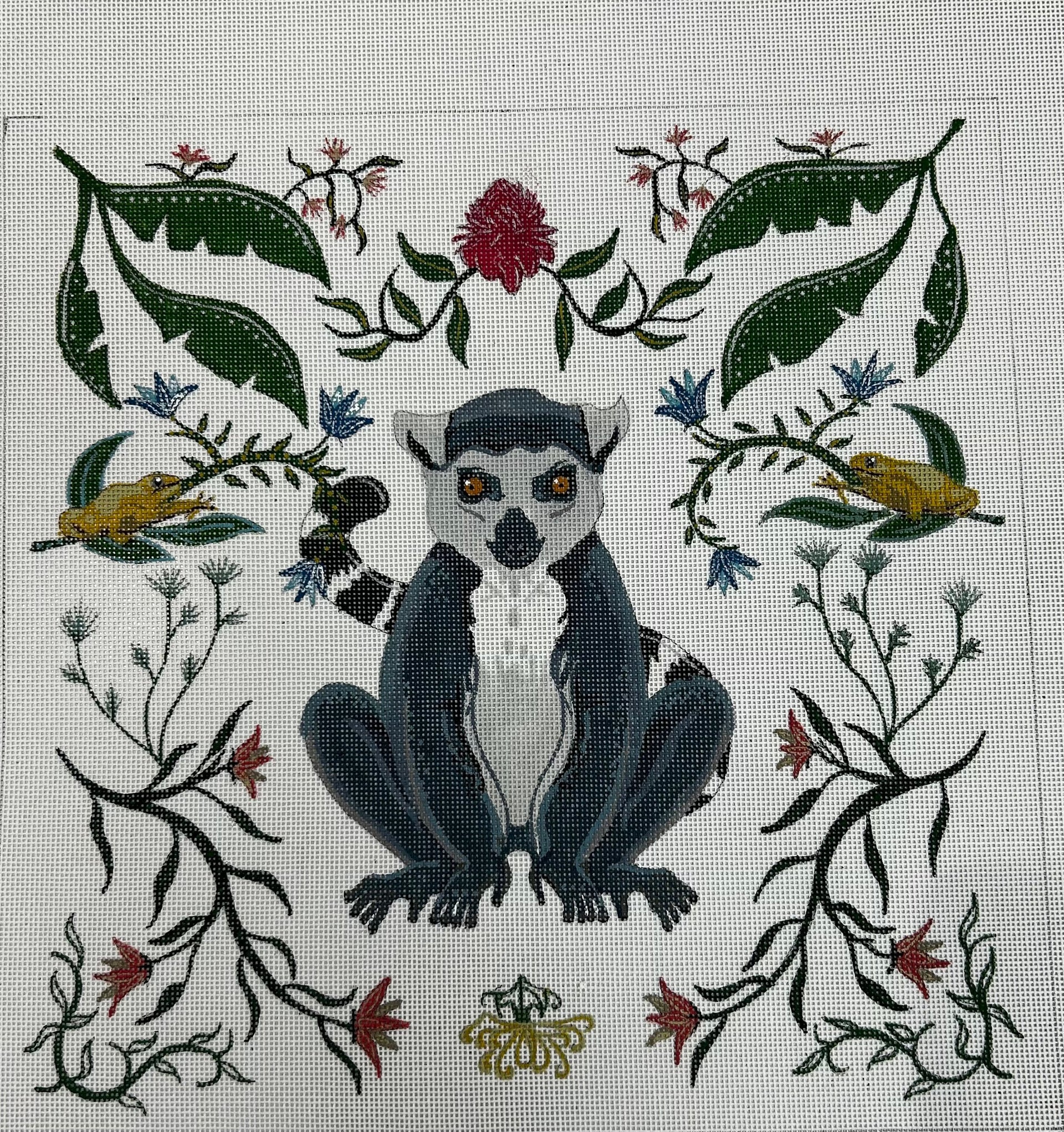 Anne Thomsen:AT116 Ring Tailed Lemur 12x12 1