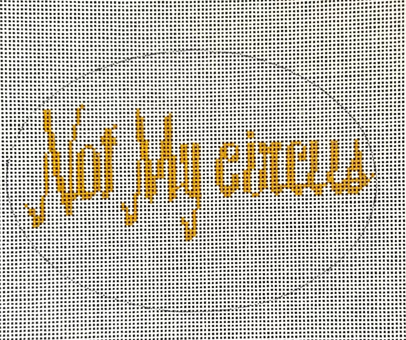 Froopy Designs:FD458 NM Not My Circus, 5.25" x