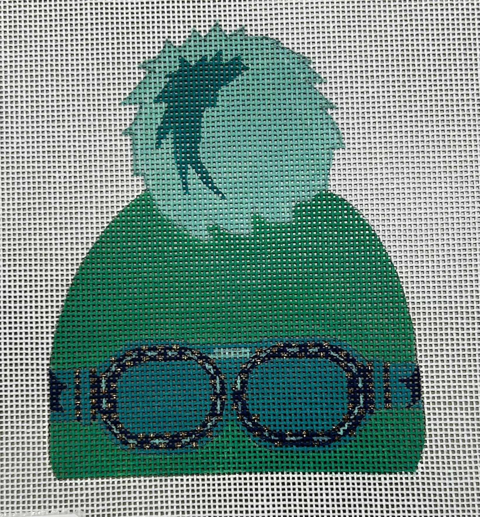 The Collection:SB506 Green hat w/googles