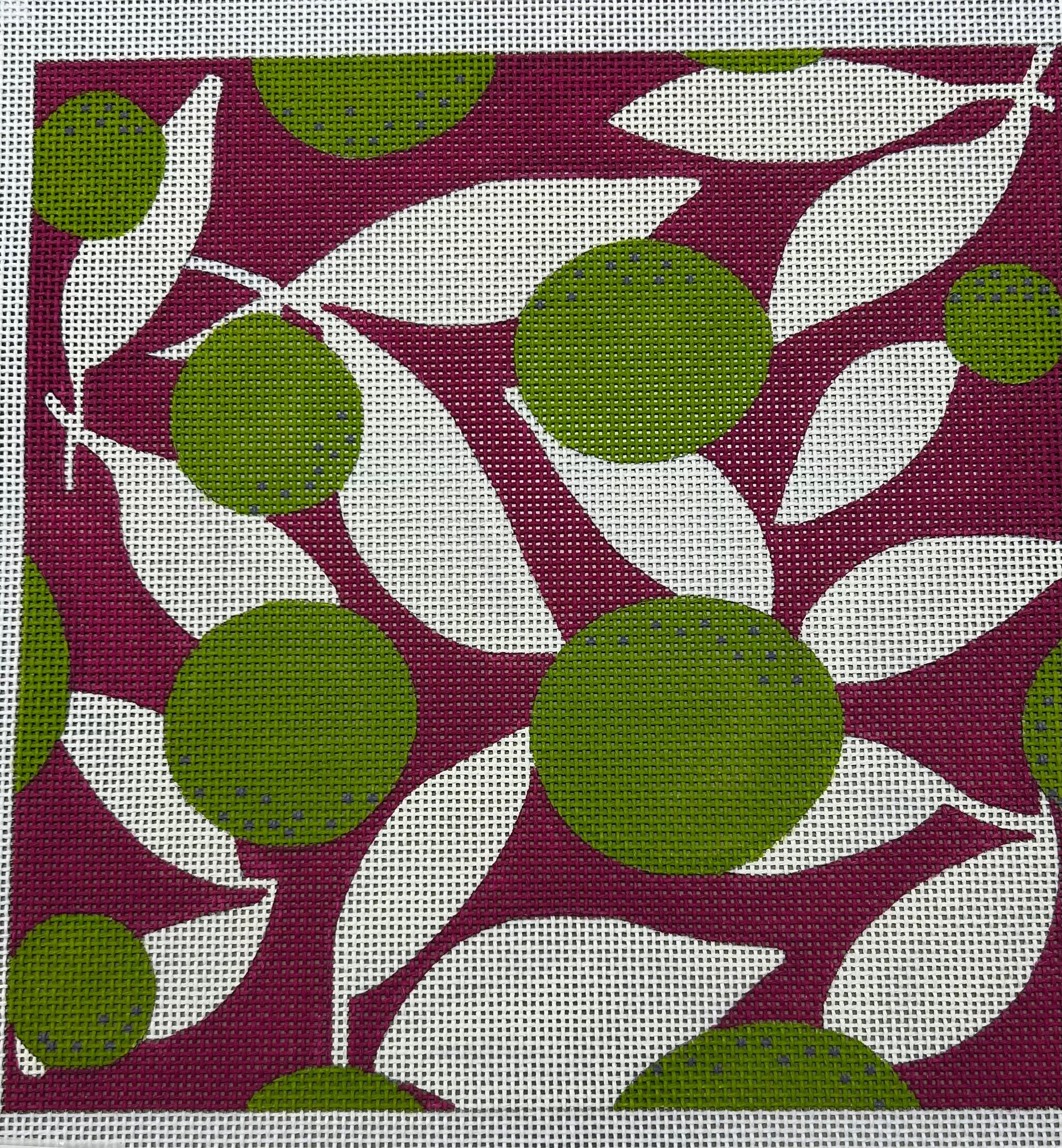 Lizzie Clark Designs:1116A Pink w/white 10x10 13M