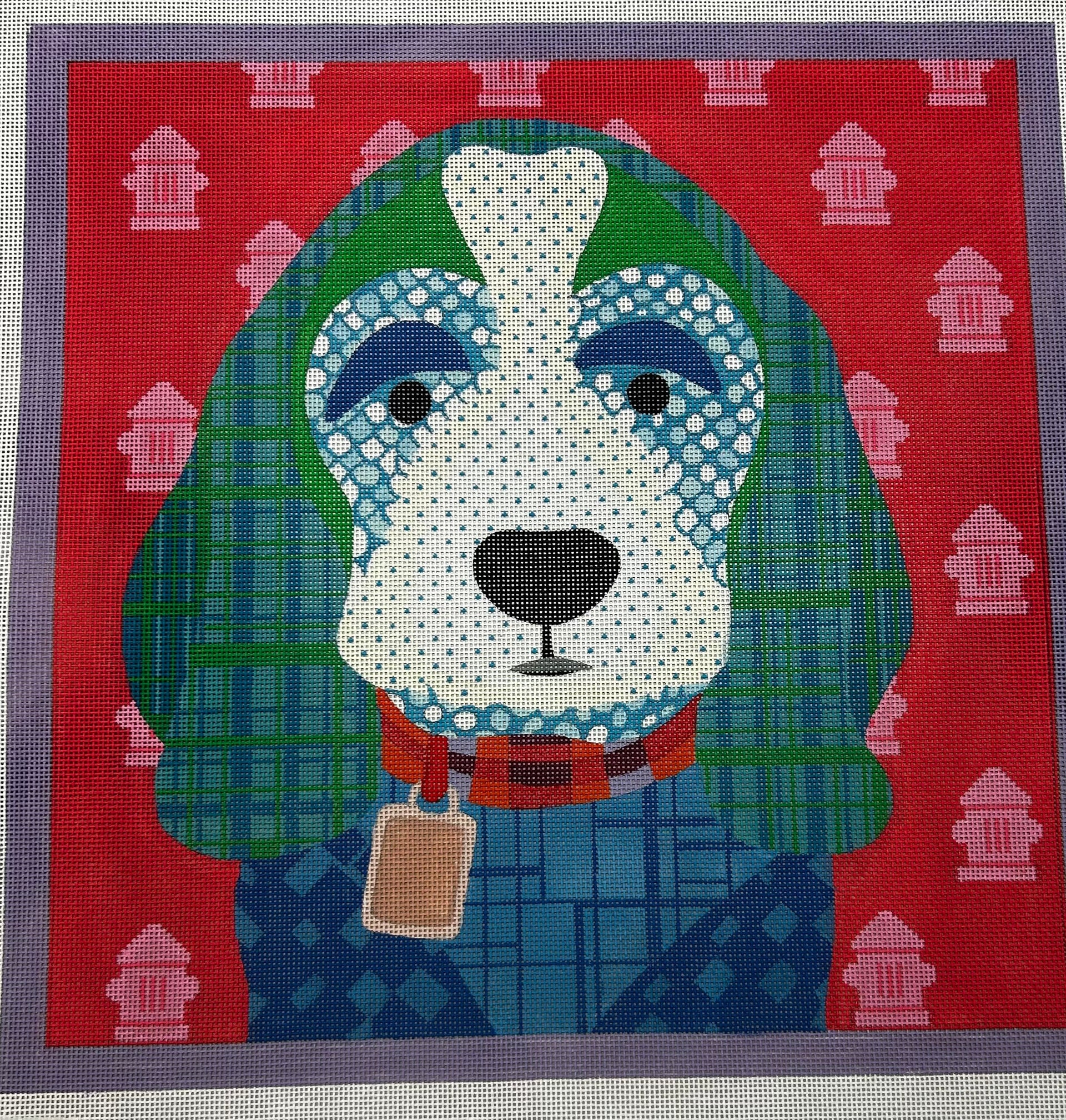 Animals:JB300 Blue PATCHWORK